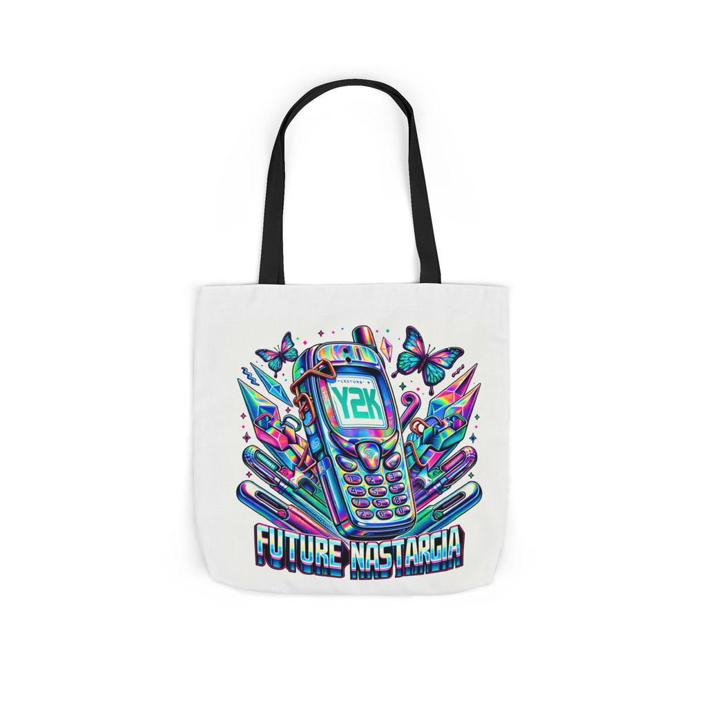 Y2K Nostalgia Tech Tote Bag – Retro Chic