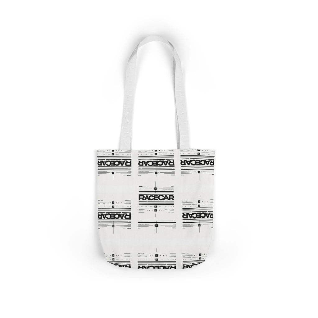 Minimalist '/Racecar' Tote Bag - Modern Design