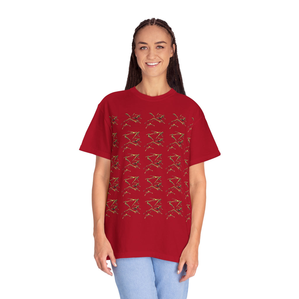 Swimmer Flying T-Shirt — Surreal Swimscape Graphic Tee Unisex