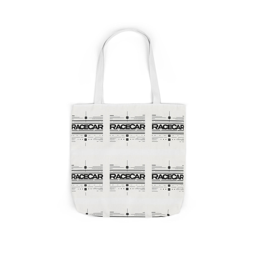 Minimalist '/Racecar' Tote Bag - Modern Design