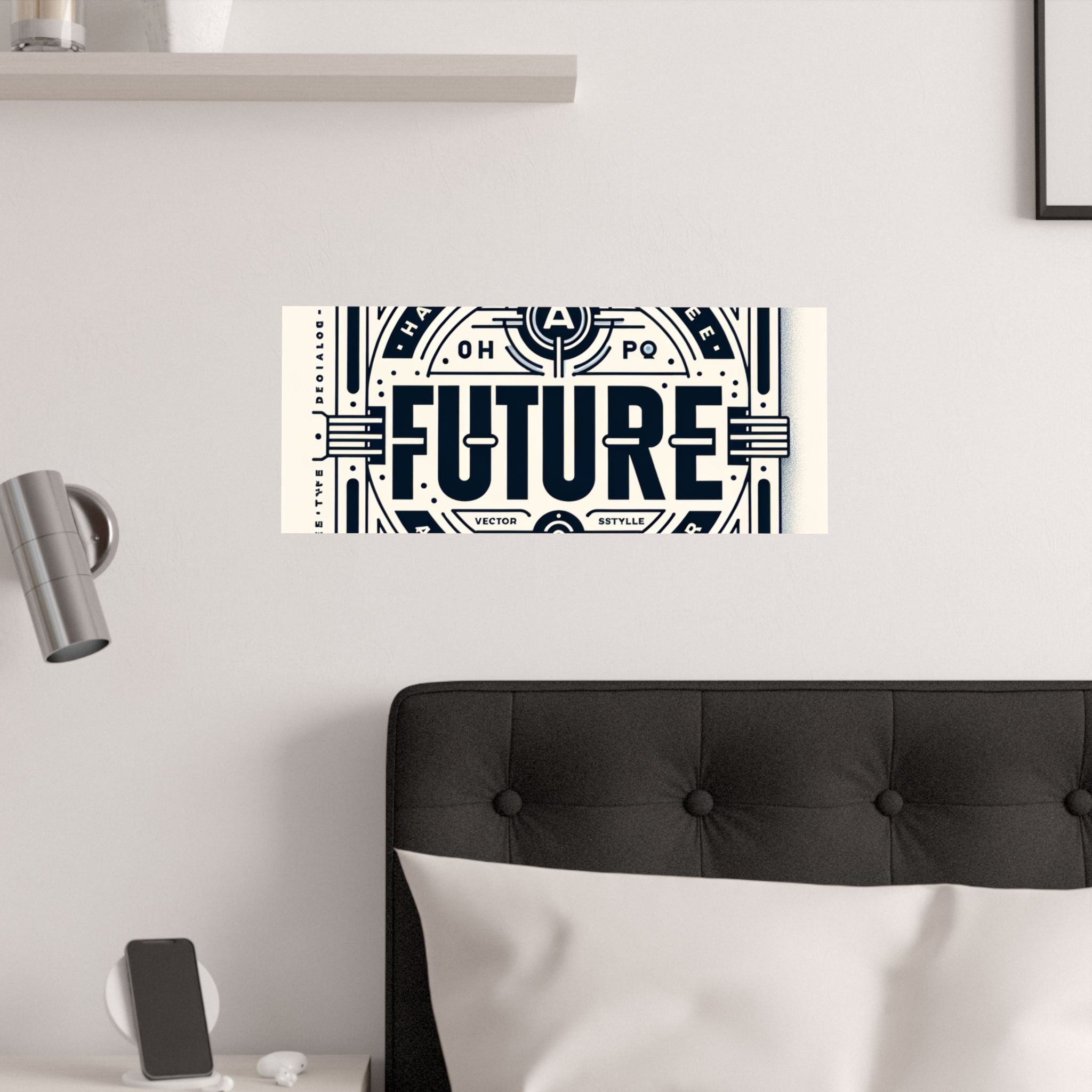 Futuristic AI Energy Power Poster
