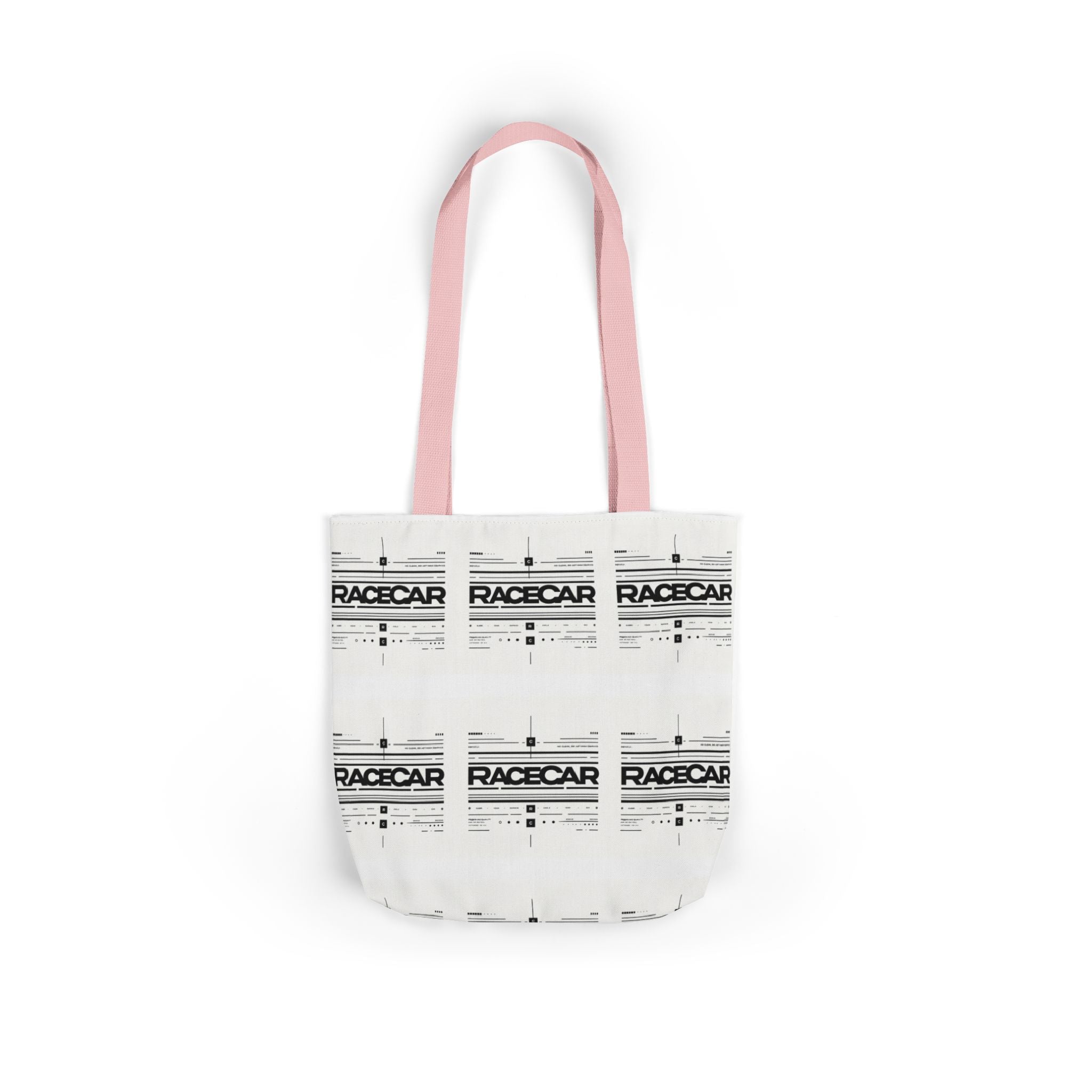 Minimalist '/Racecar' Tote Bag - Modern Design