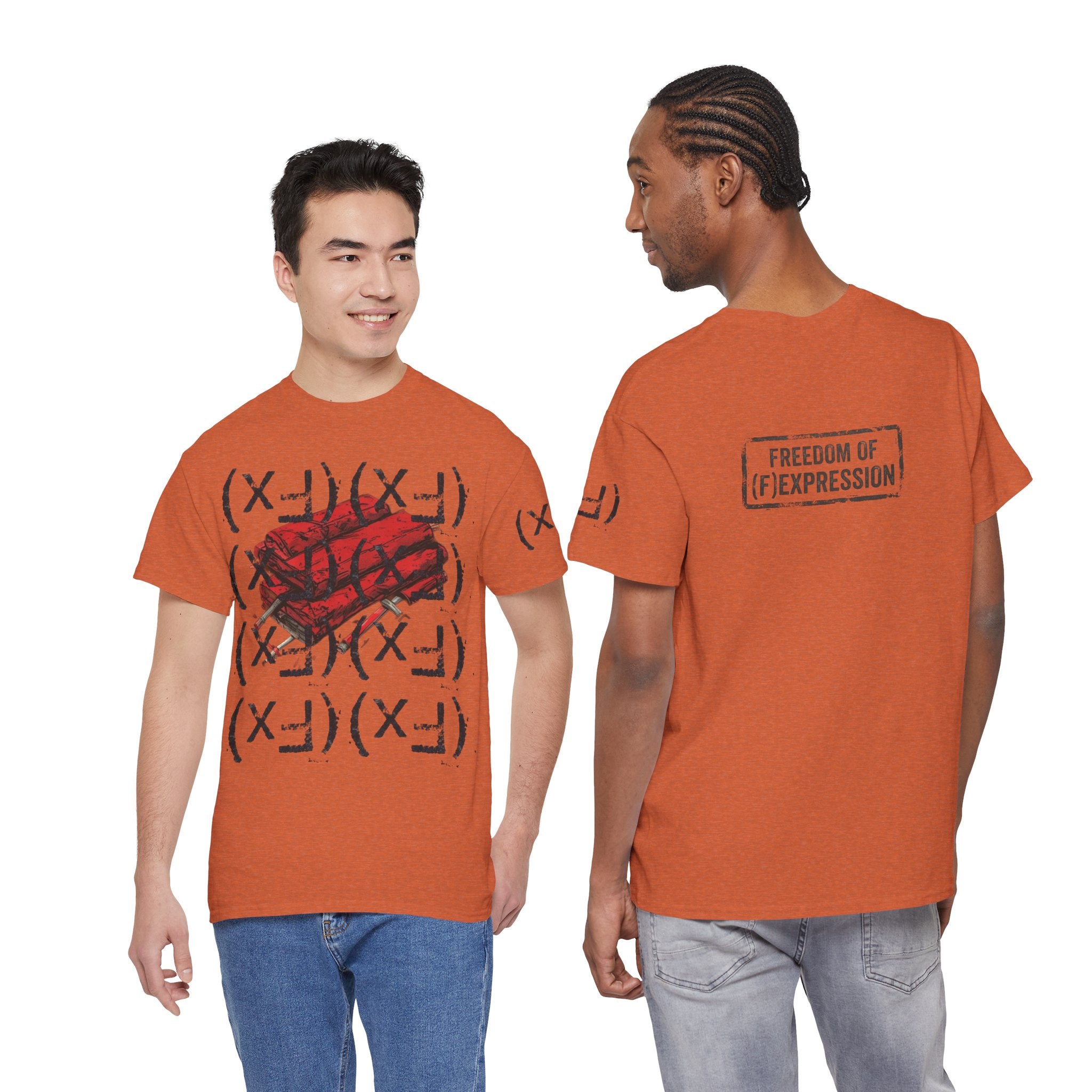 Happy Dynamite Tee — "Cue the Music" Expressive Graphic T-Shirt Unisex