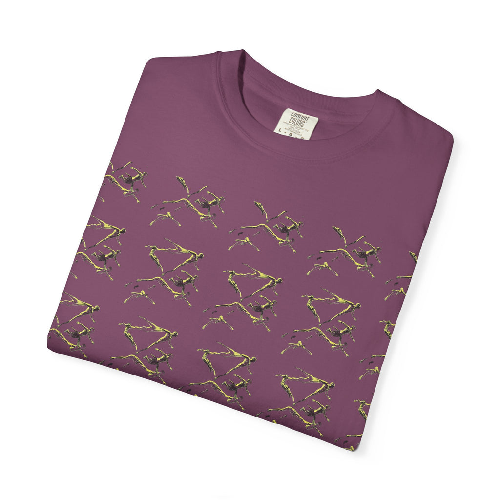 Swimmer Flying T-Shirt — Surreal Swimscape Graphic Tee Unisex