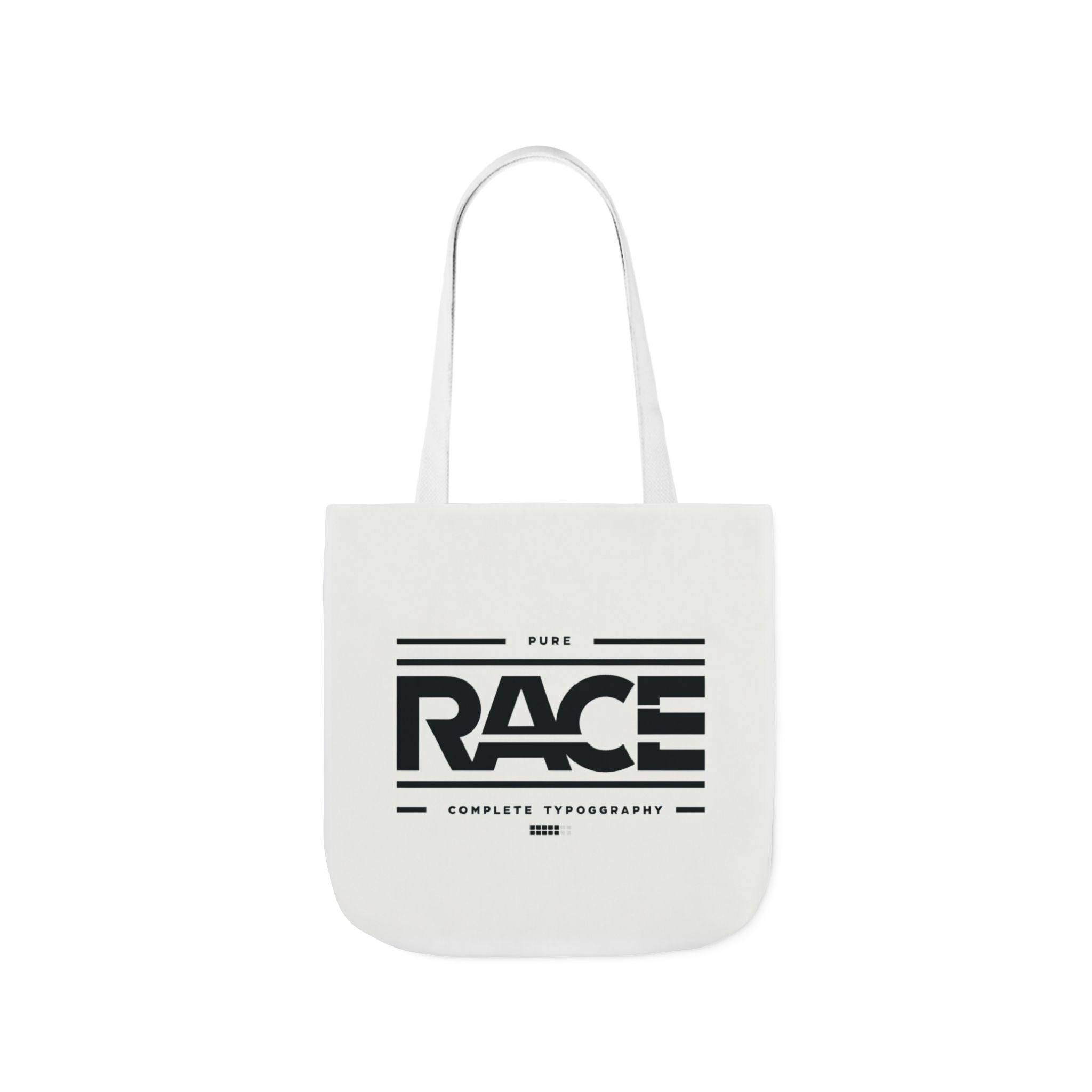 Minimalist Racing Themed Tote Bag