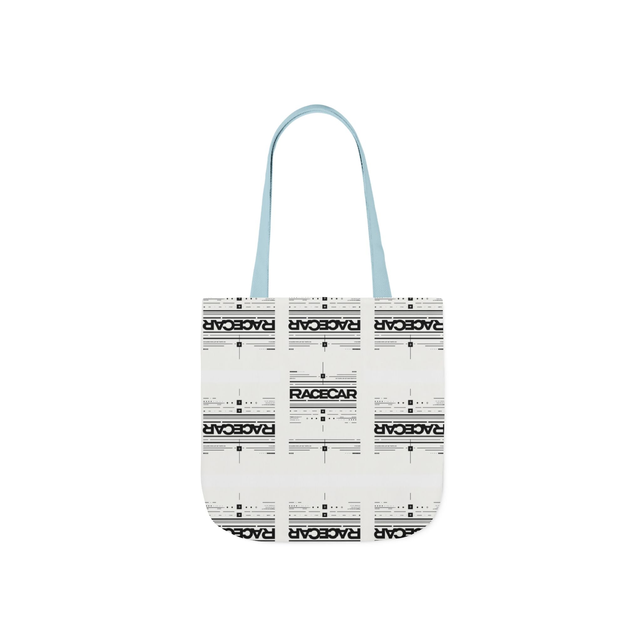 Minimalist '/Racecar' Tote Bag - Modern Design