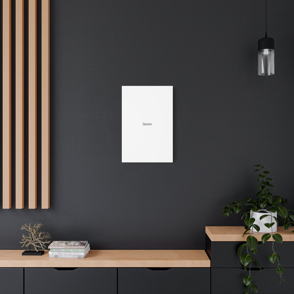 Indigo Americana Canvas Art