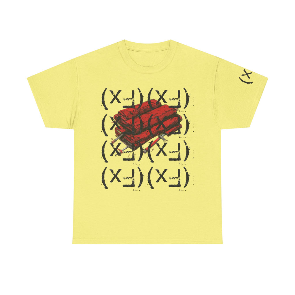 Happy Dynamite Tee — "Cue the Music" Expressive Graphic T-Shirt Unisex