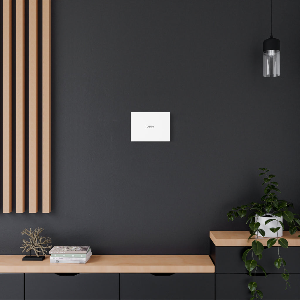 Indigo Americana Canvas Art