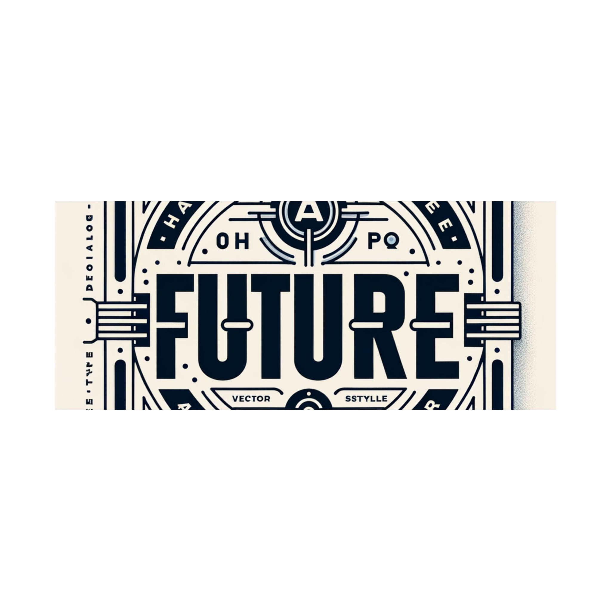 Futuristic AI Energy Power Poster