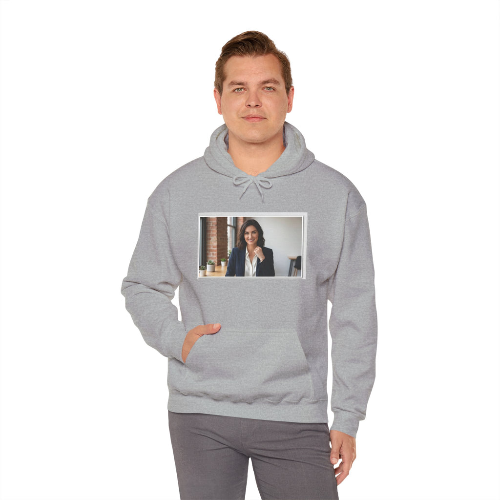 Personalized Hoodie Name: Boots  With a Picture of Boots on it