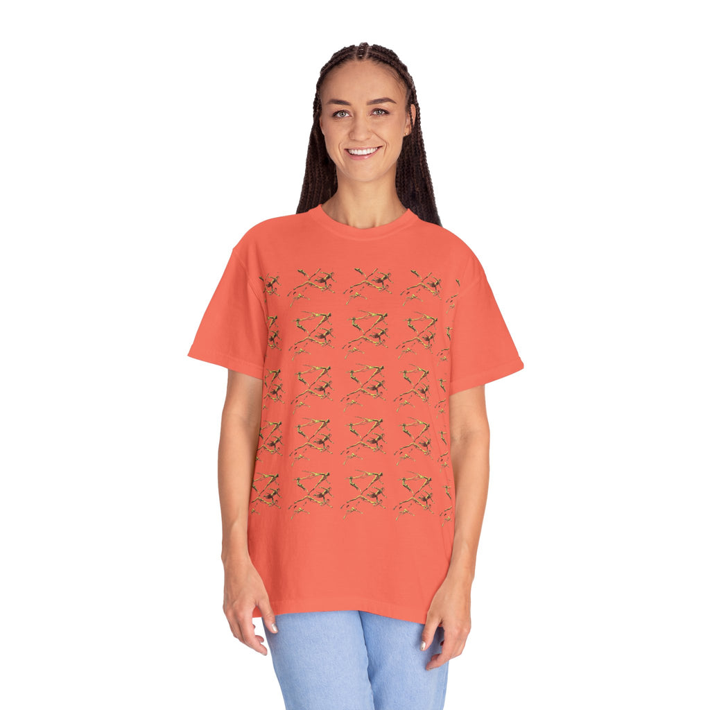 Swimmer Flying T-Shirt — Surreal Swimscape Graphic Tee Unisex