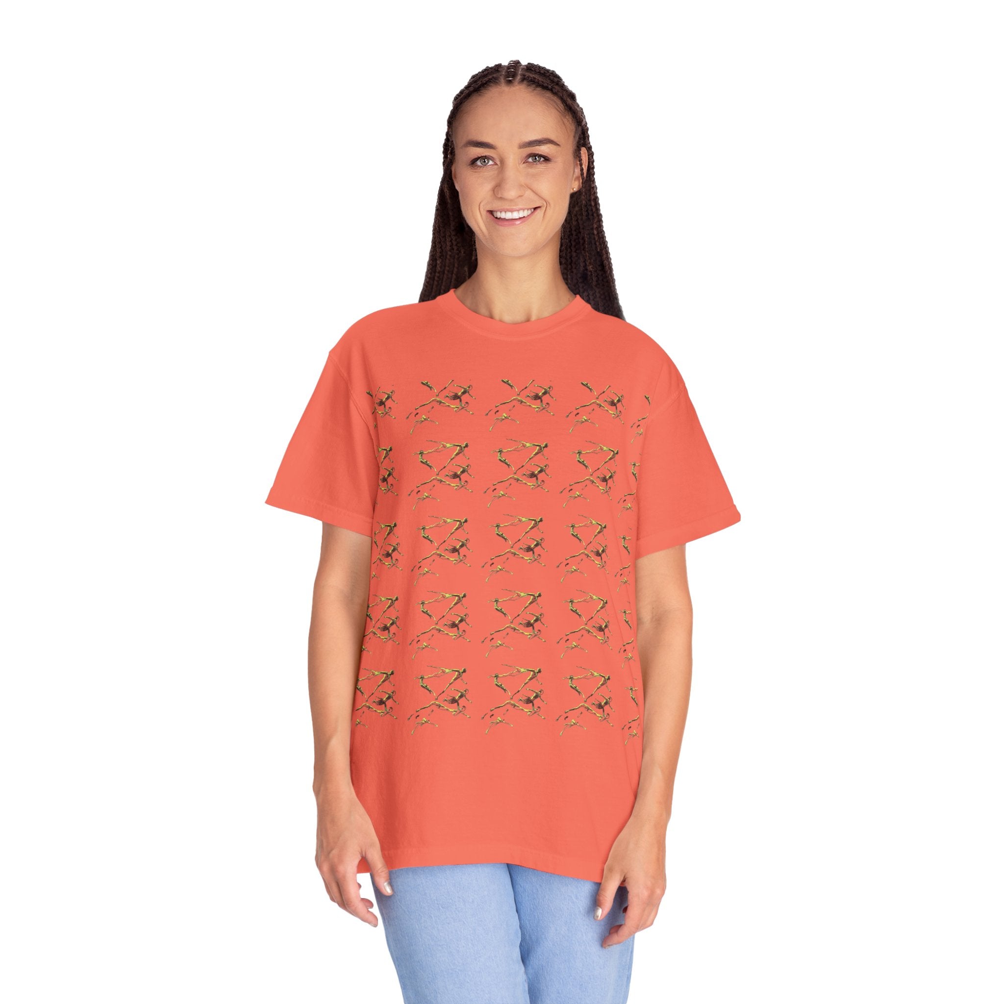 Swimmer Flying T-Shirt — Surreal Swimscape Graphic Tee Unisex