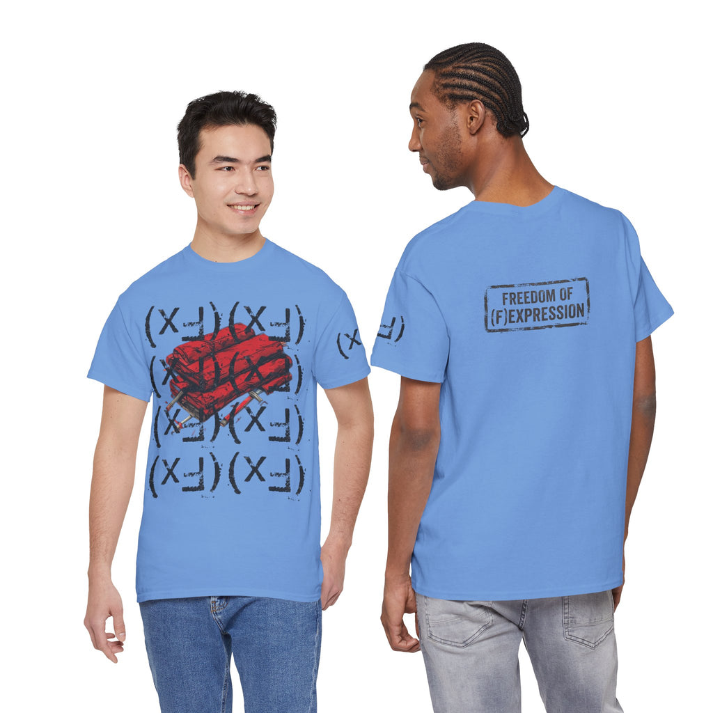 Happy Dynamite Tee — "Cue the Music" Expressive Graphic T-Shirt Unisex