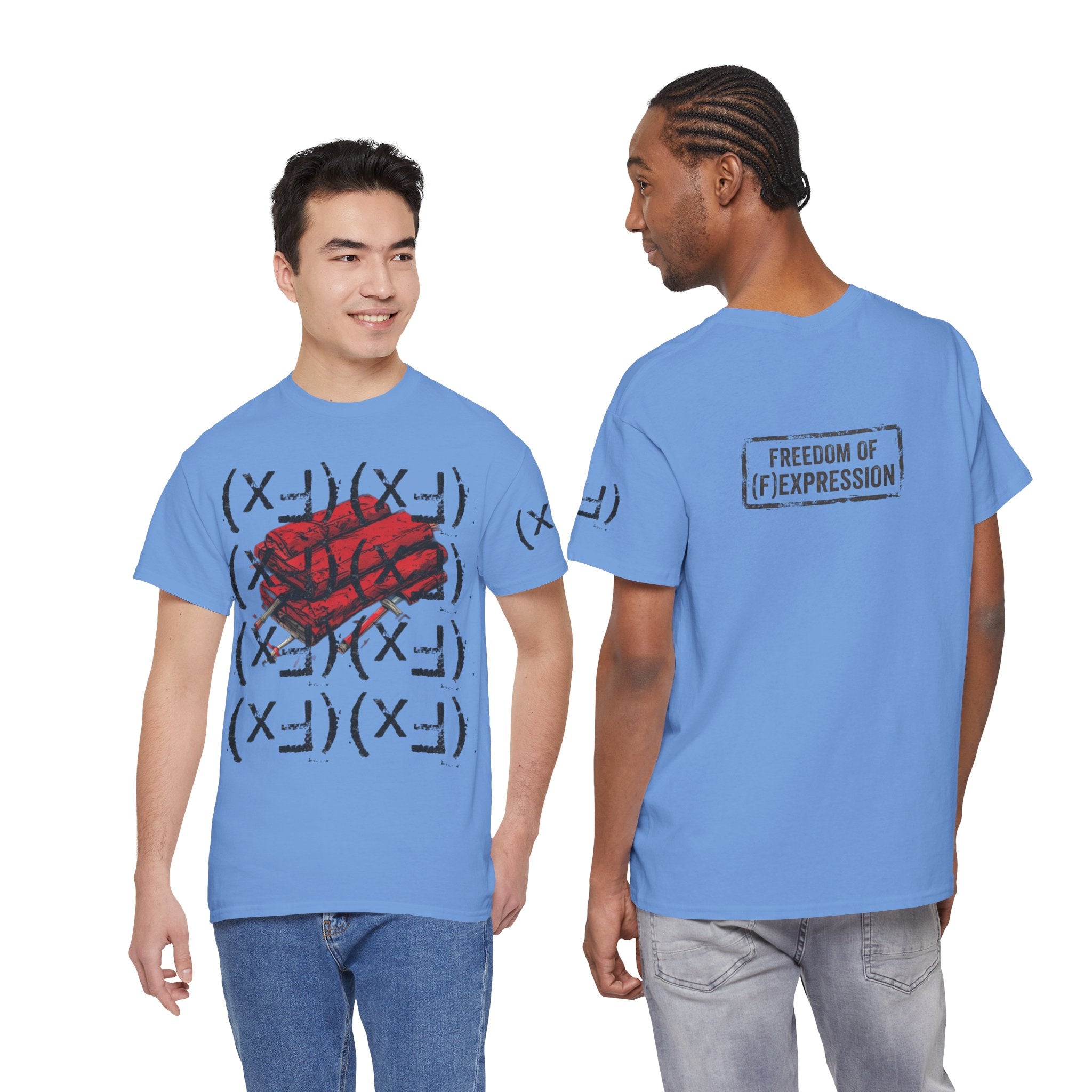 Happy Dynamite Tee — "Cue the Music" Expressive Graphic T-Shirt Unisex