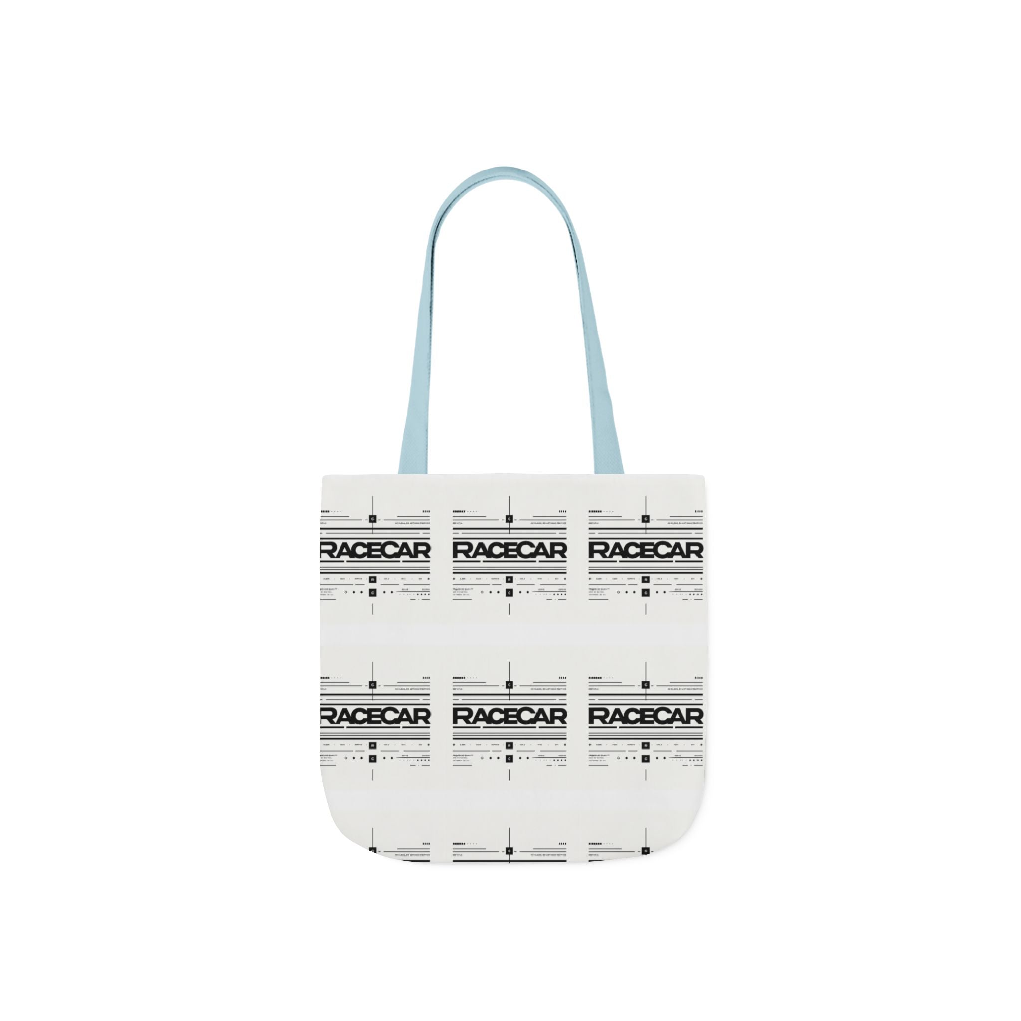 Minimalist '/Racecar' Tote Bag - Modern Design