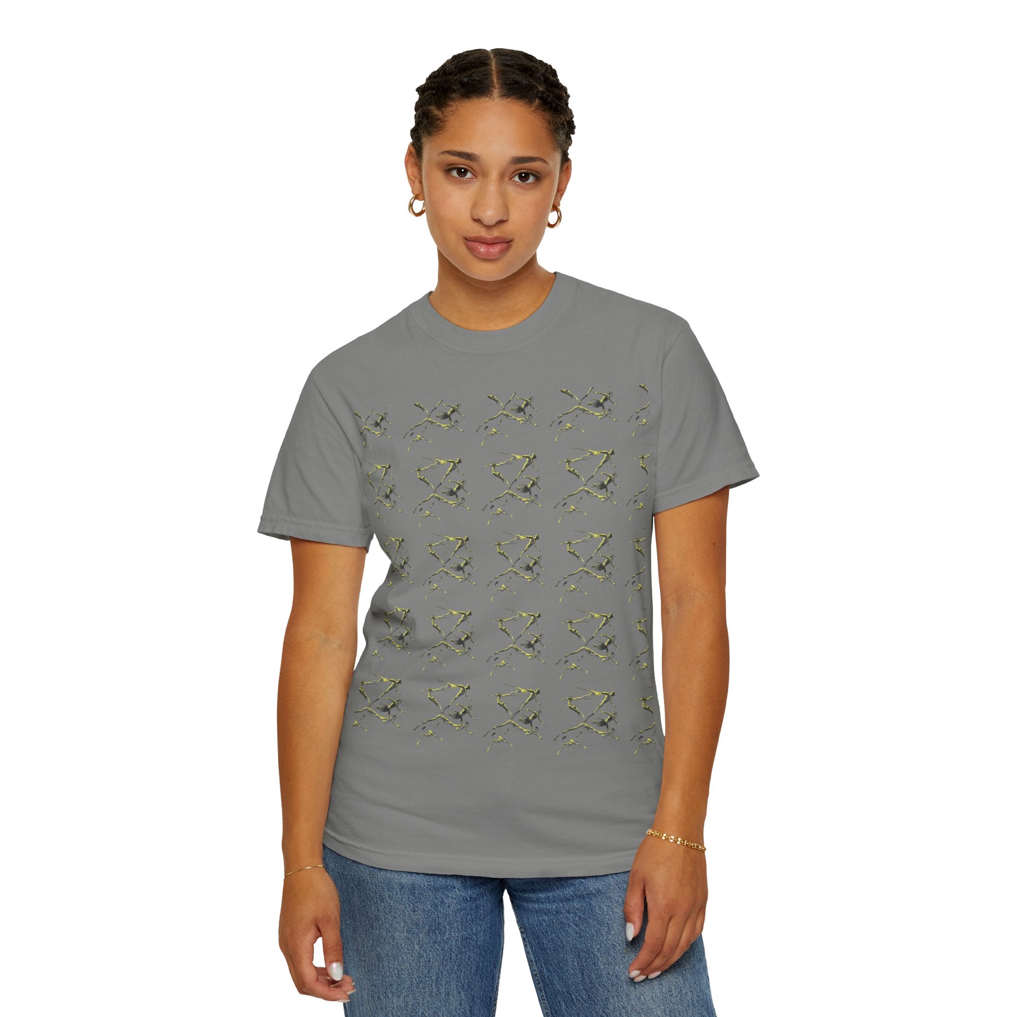 Swimmer Flying T-Shirt — Surreal Swimscape Graphic Tee Unisex