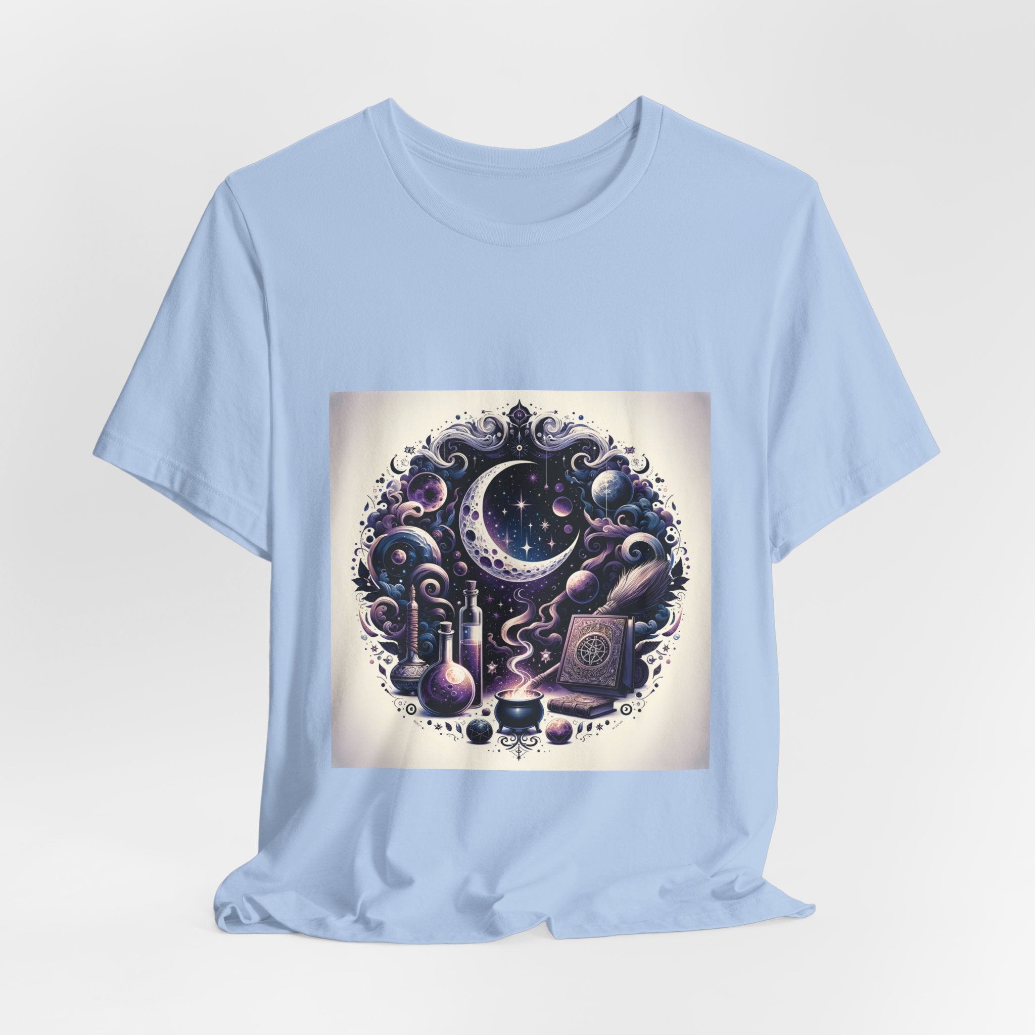 Witchy Vibes Crescent Moon T-Shirt Unisex