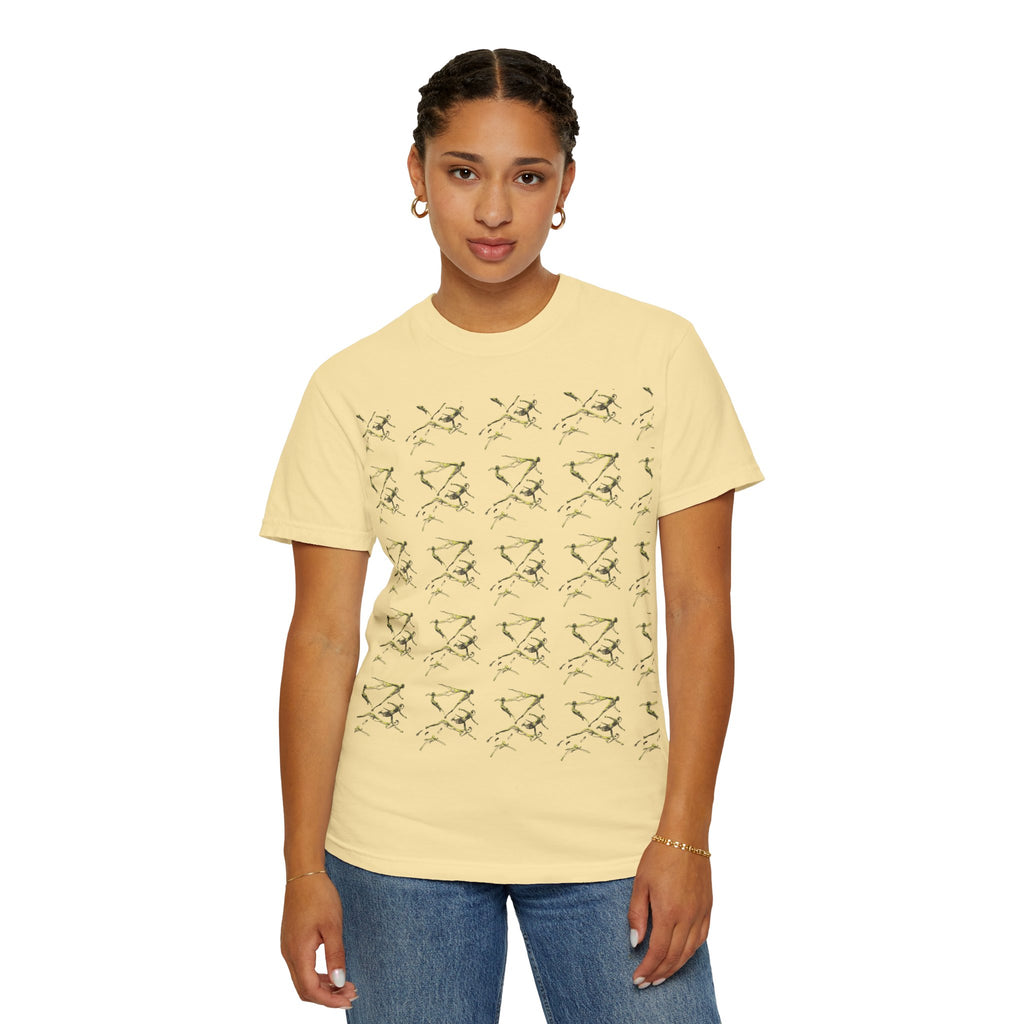 Swimmer Flying T-Shirt — Surreal Swimscape Graphic Tee Unisex