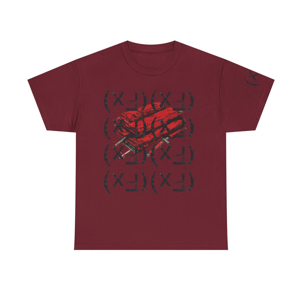 Happy Dynamite Tee — "Cue the Music" Expressive Graphic T-Shirt Unisex