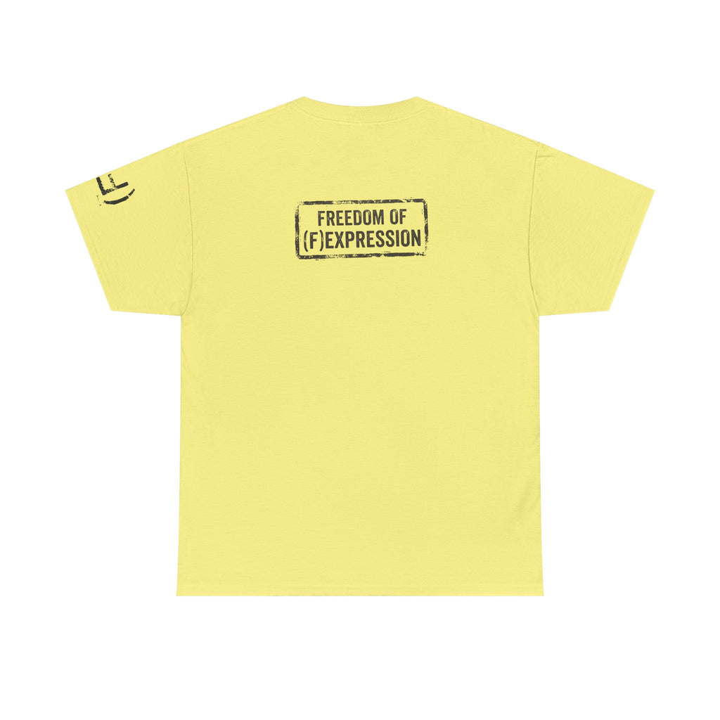 Happy Dynamite Tee — "Cue the Music" Expressive Graphic T-Shirt Unisex
