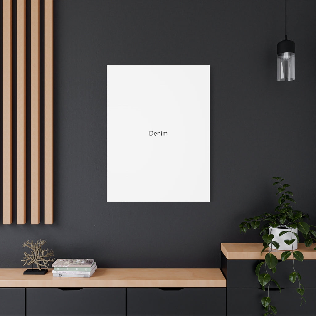 Indigo Americana Canvas Art