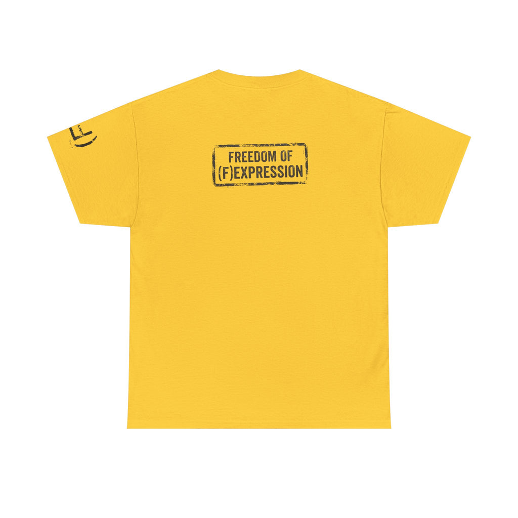 Happy Dynamite Tee — "Cue the Music" Expressive Graphic T-Shirt Unisex