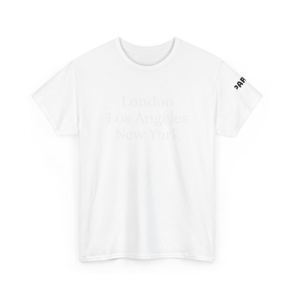 City Silhouette Tee — Minimal Sleeve