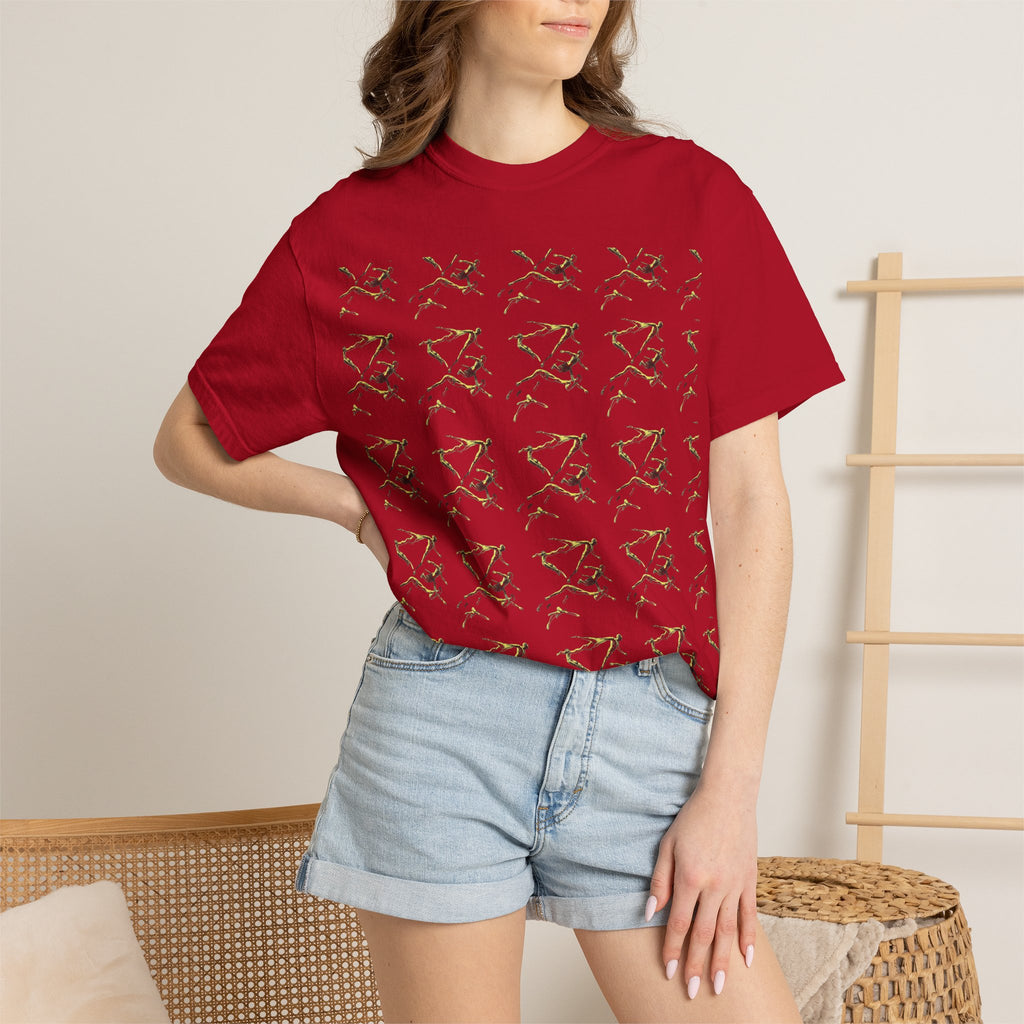 Swimmer Flying T-Shirt — Surreal Swimscape Graphic Tee Unisex
