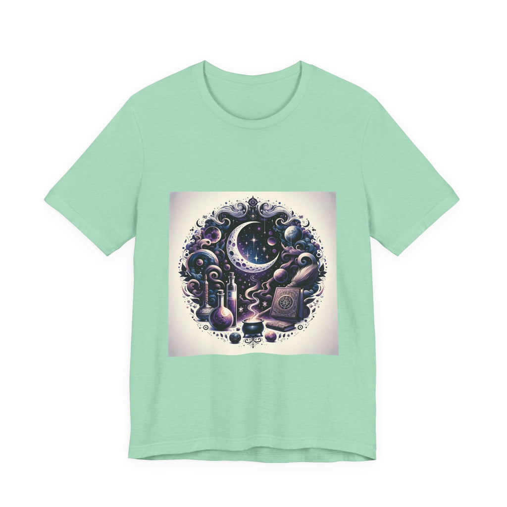 Witchy Vibes Crescent Moon T-Shirt Unisex