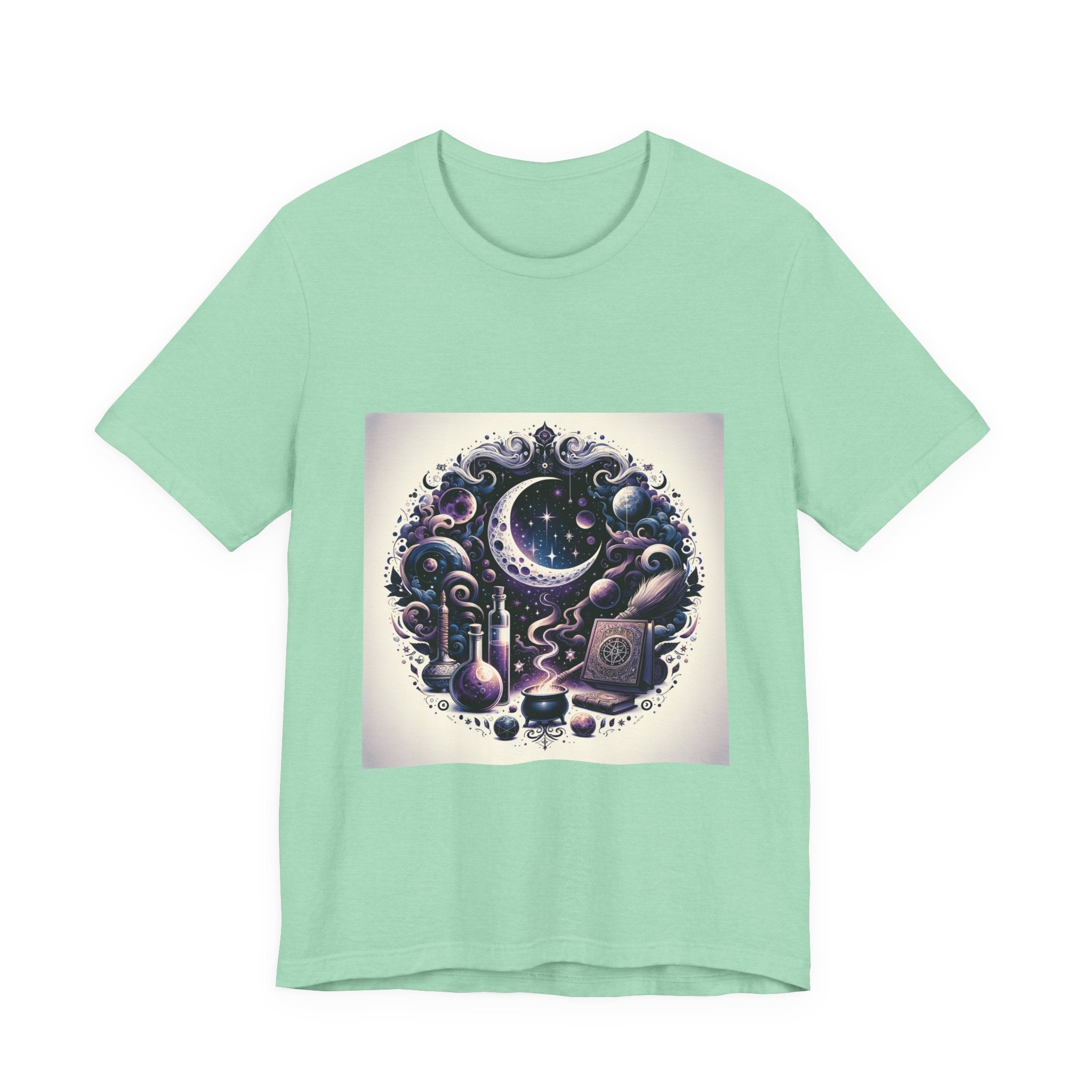 Witchy Vibes Crescent Moon T-Shirt Unisex