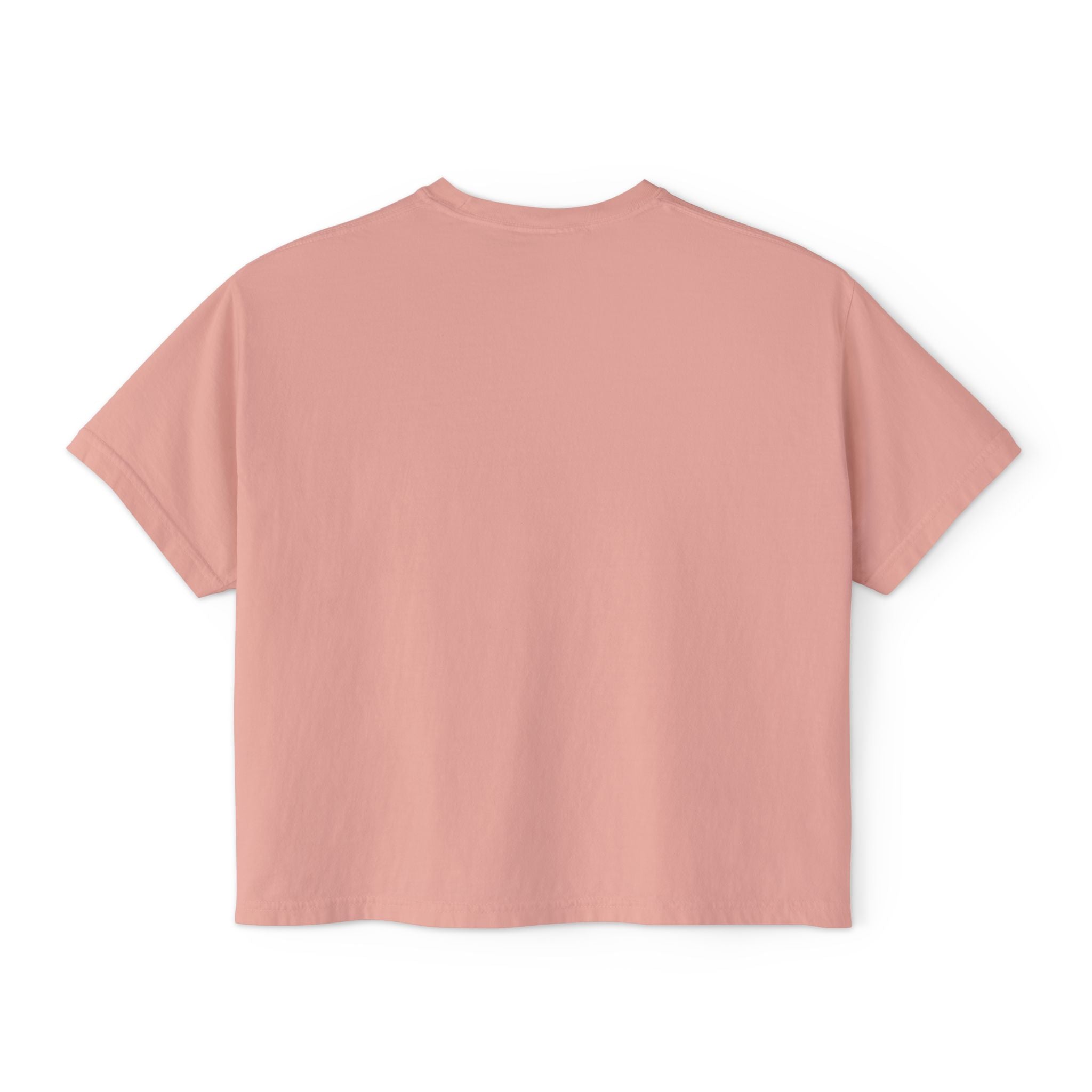 Women's Boxy Tee — Cropped 'NO' Statement Shirt Unisex