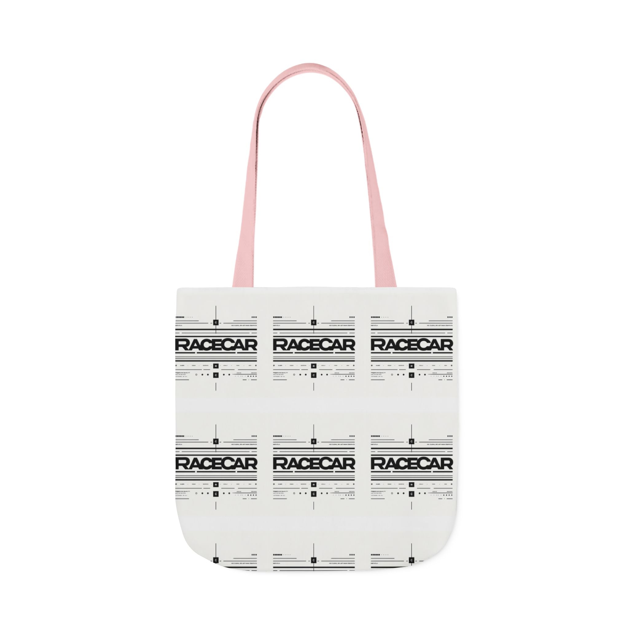 Minimalist '/Racecar' Tote Bag - Modern Design