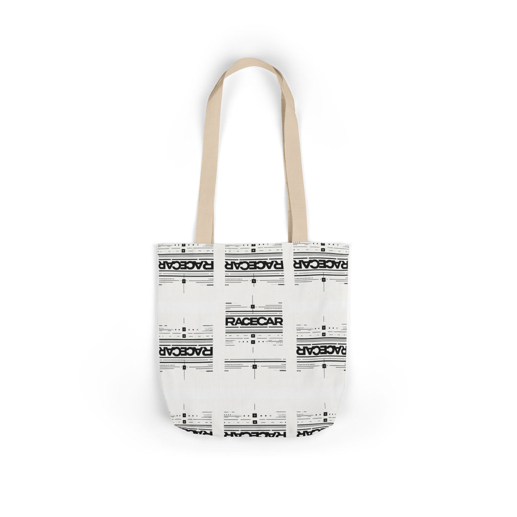 Minimalist '/Racecar' Tote Bag - Modern Design