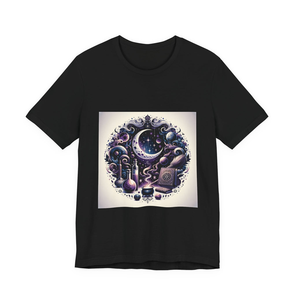 Witchy Vibes Crescent Moon T-Shirt Unisex