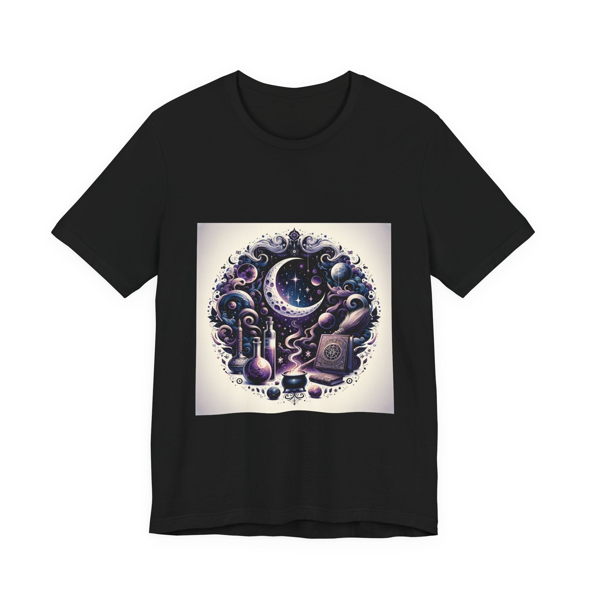 Witchy Vibes Crescent Moon T-Shirt Unisex