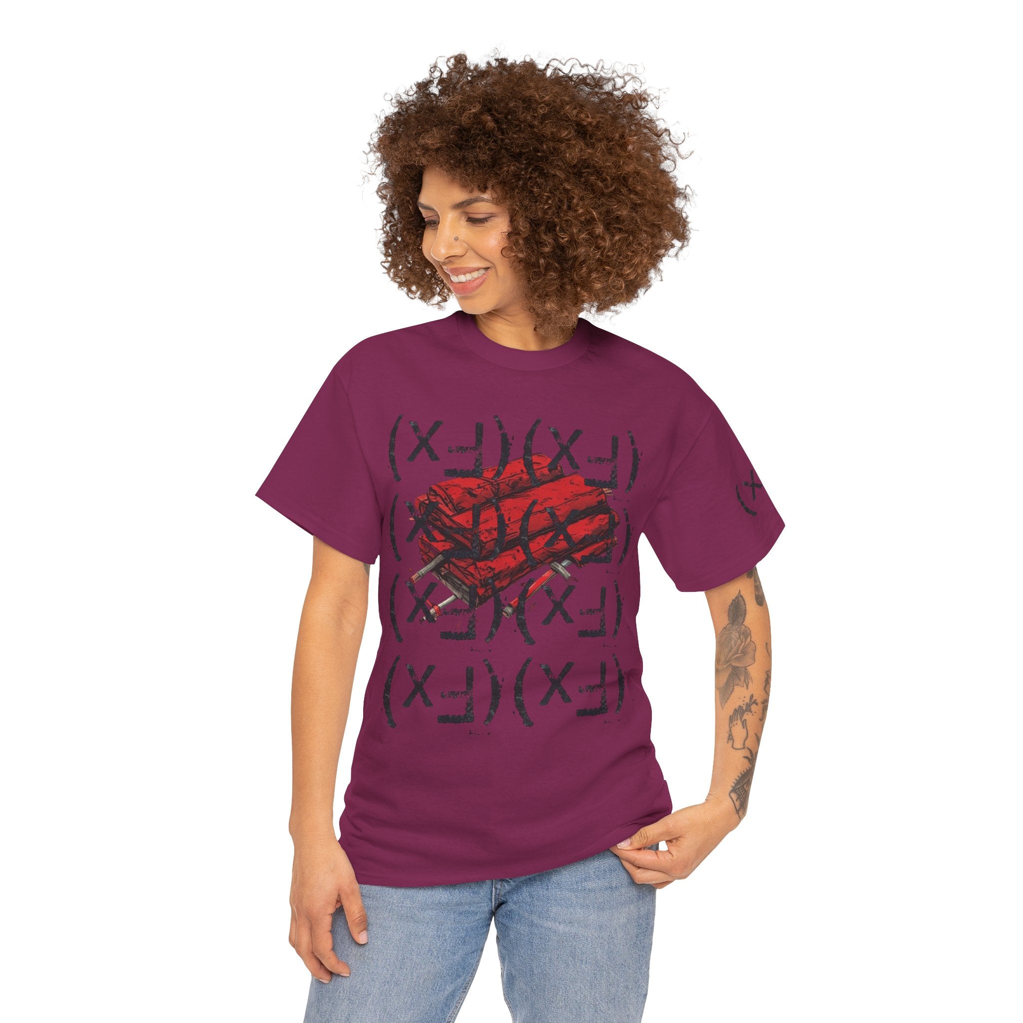 Happy Dynamite Tee — "Cue the Music" Expressive Graphic T-Shirt Unisex