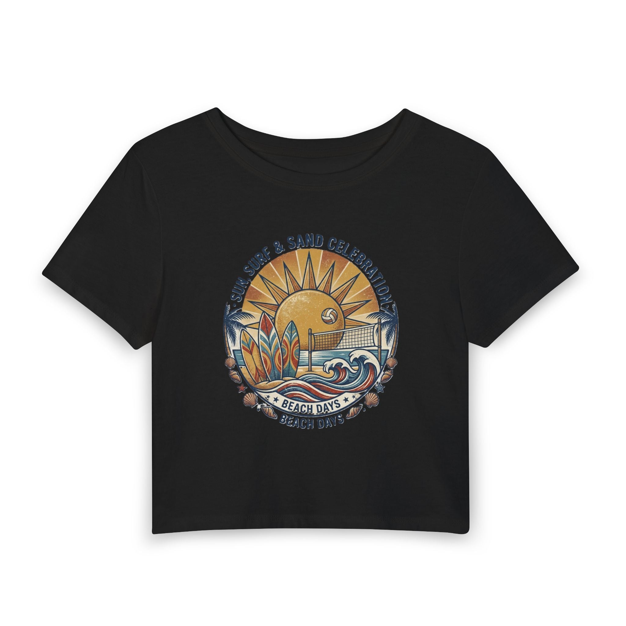 Beach Days Surf Sun Graphic Tee Unisex