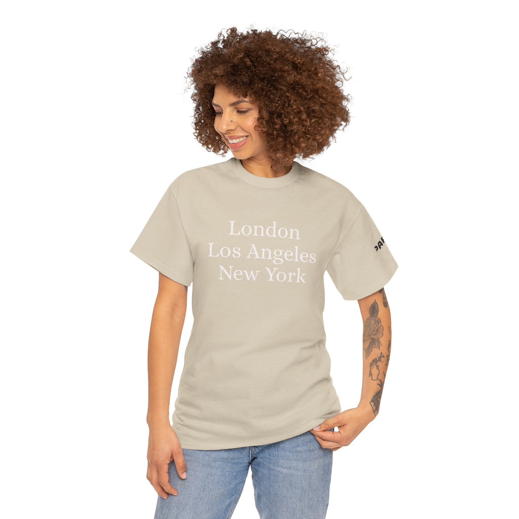 City Silhouette Tee — Minimal Sleeve