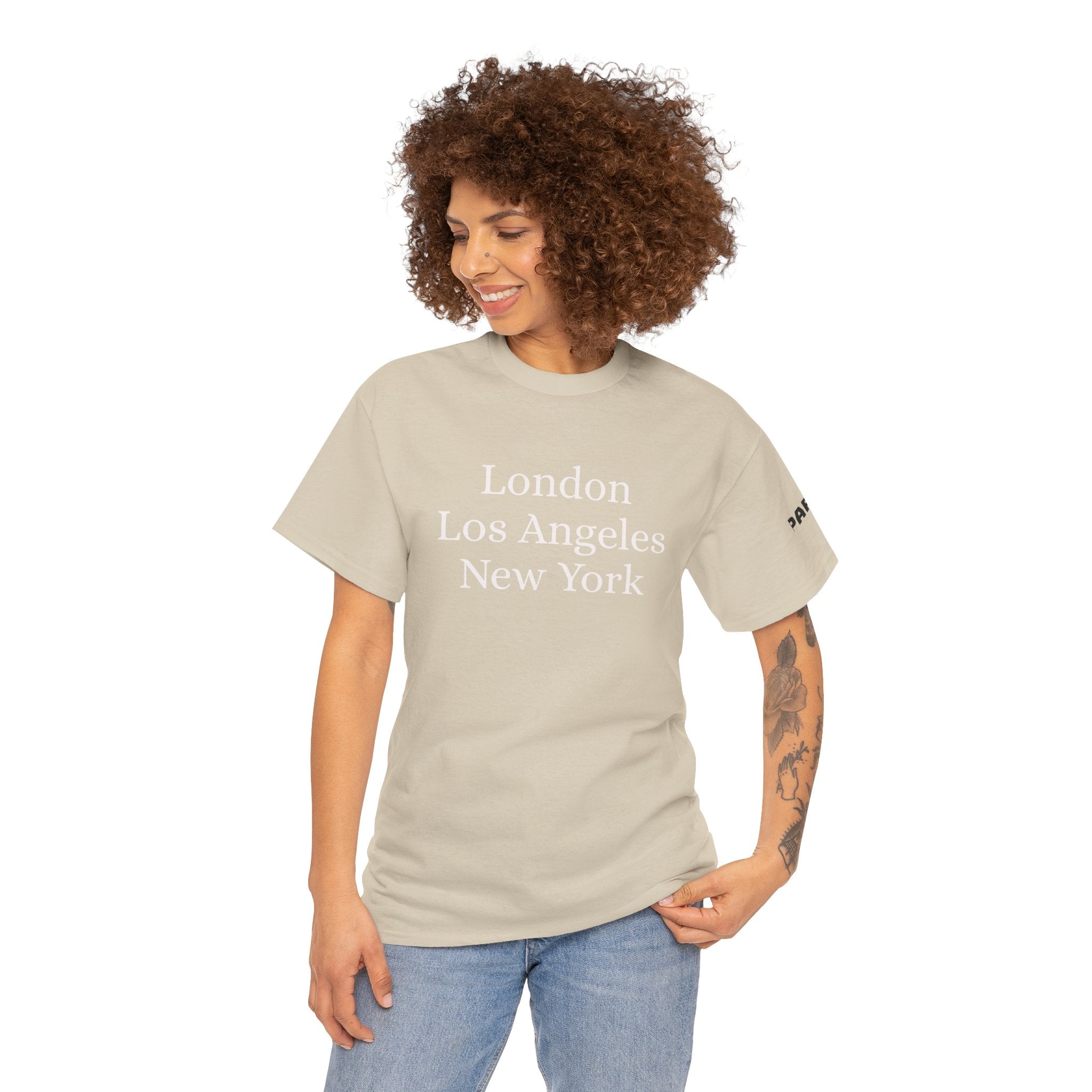City Silhouette Tee — Minimal Sleeve