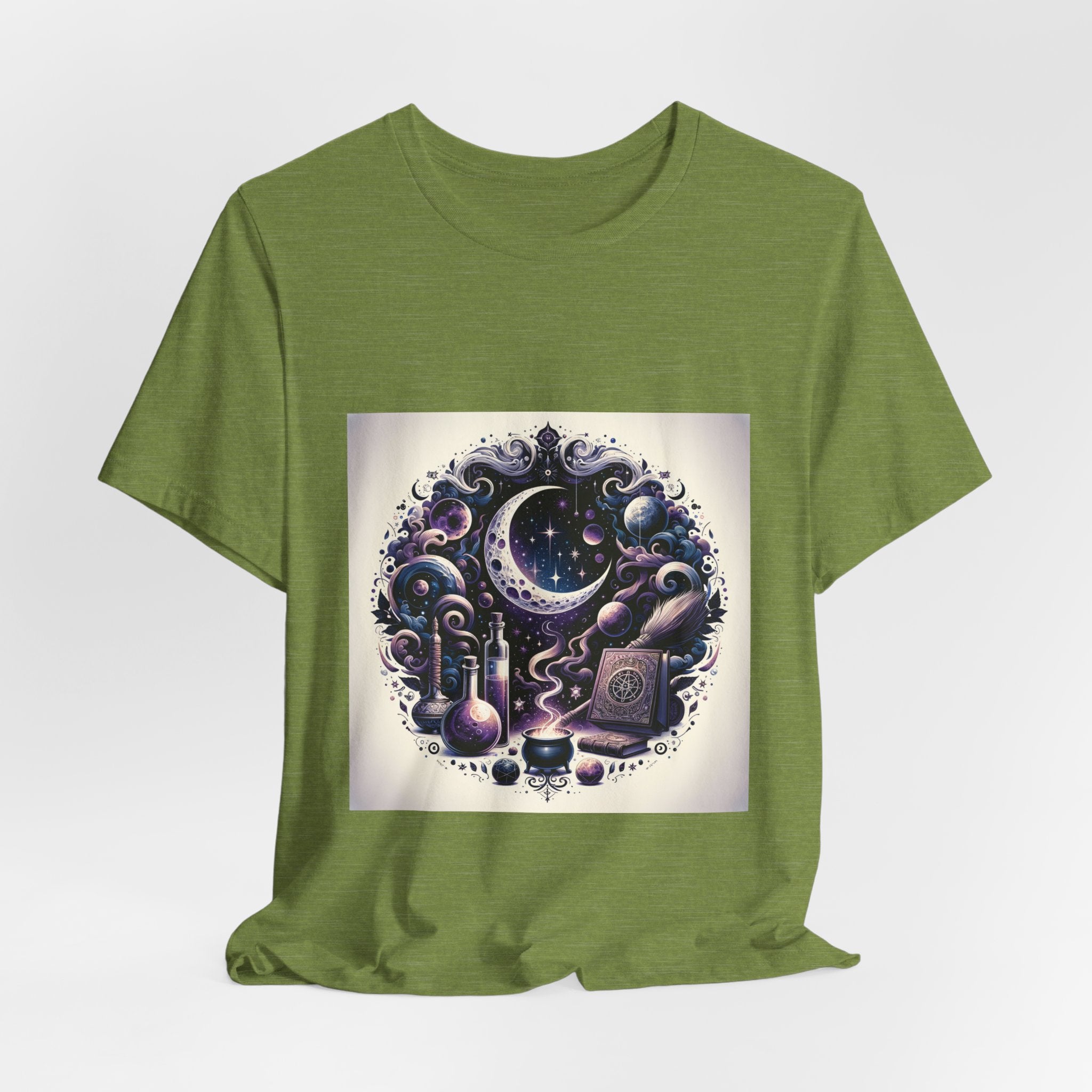 Witchy Vibes Crescent Moon T-Shirt Unisex