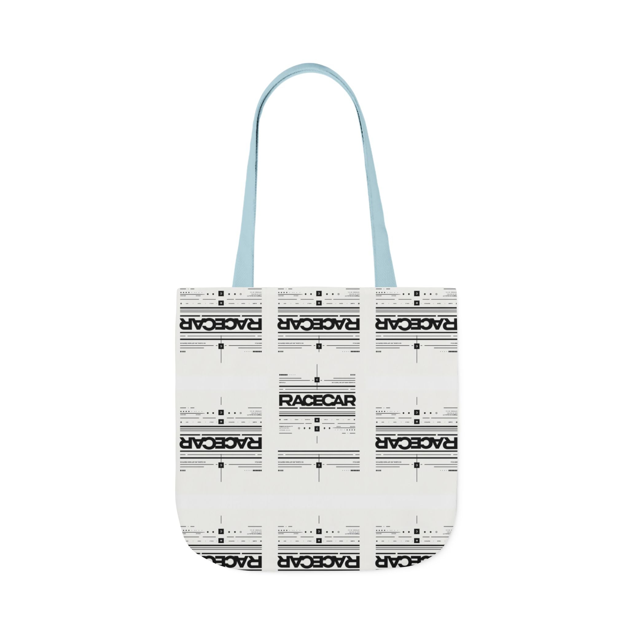 Minimalist '/Racecar' Tote Bag - Modern Design