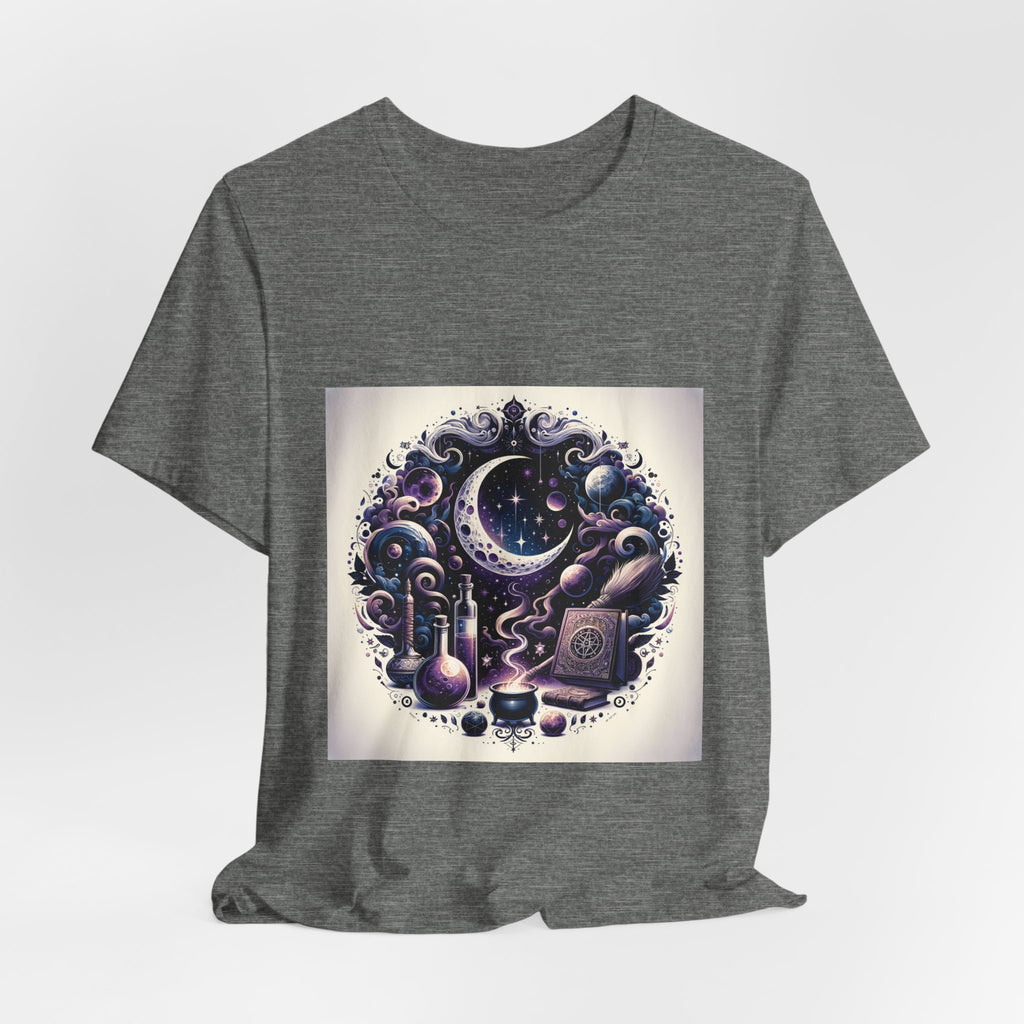 Witchy Vibes Crescent Moon T-Shirt Unisex