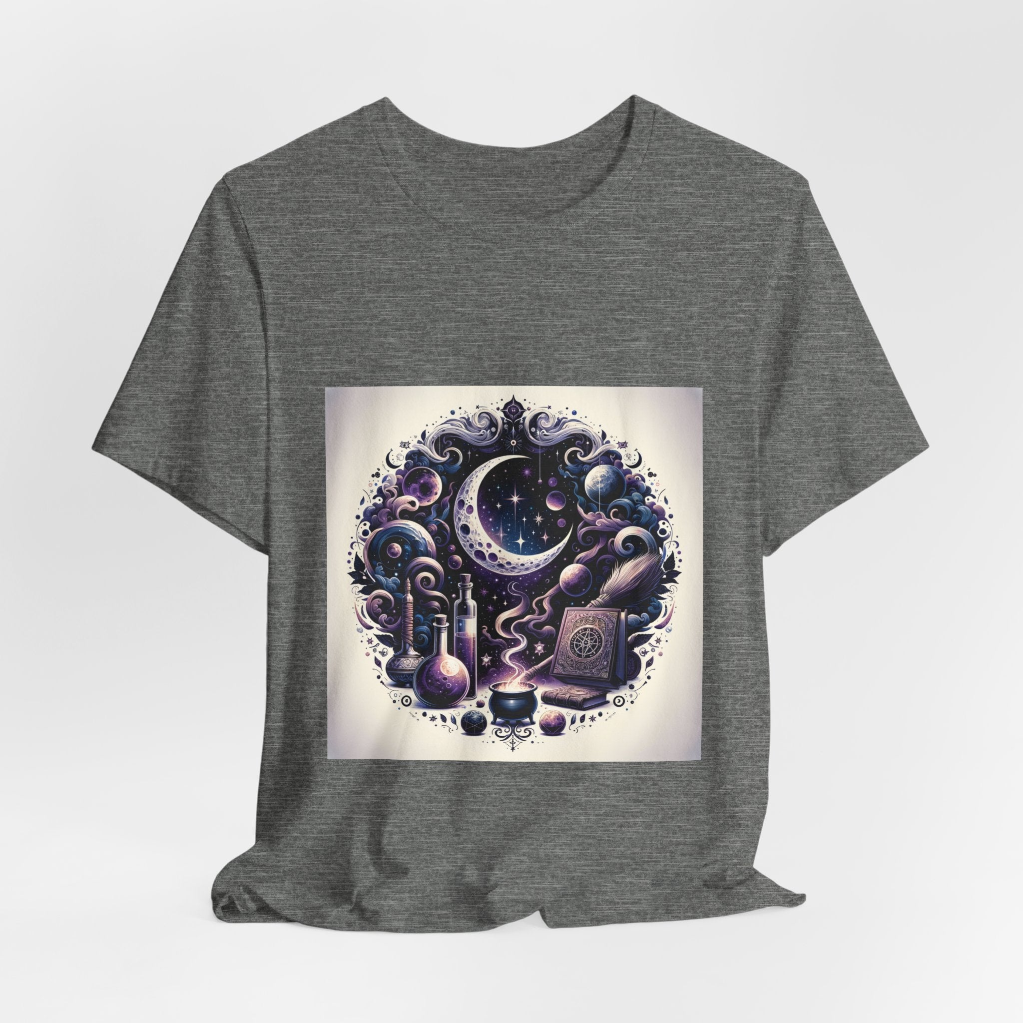 Witchy Vibes Crescent Moon T-Shirt Unisex