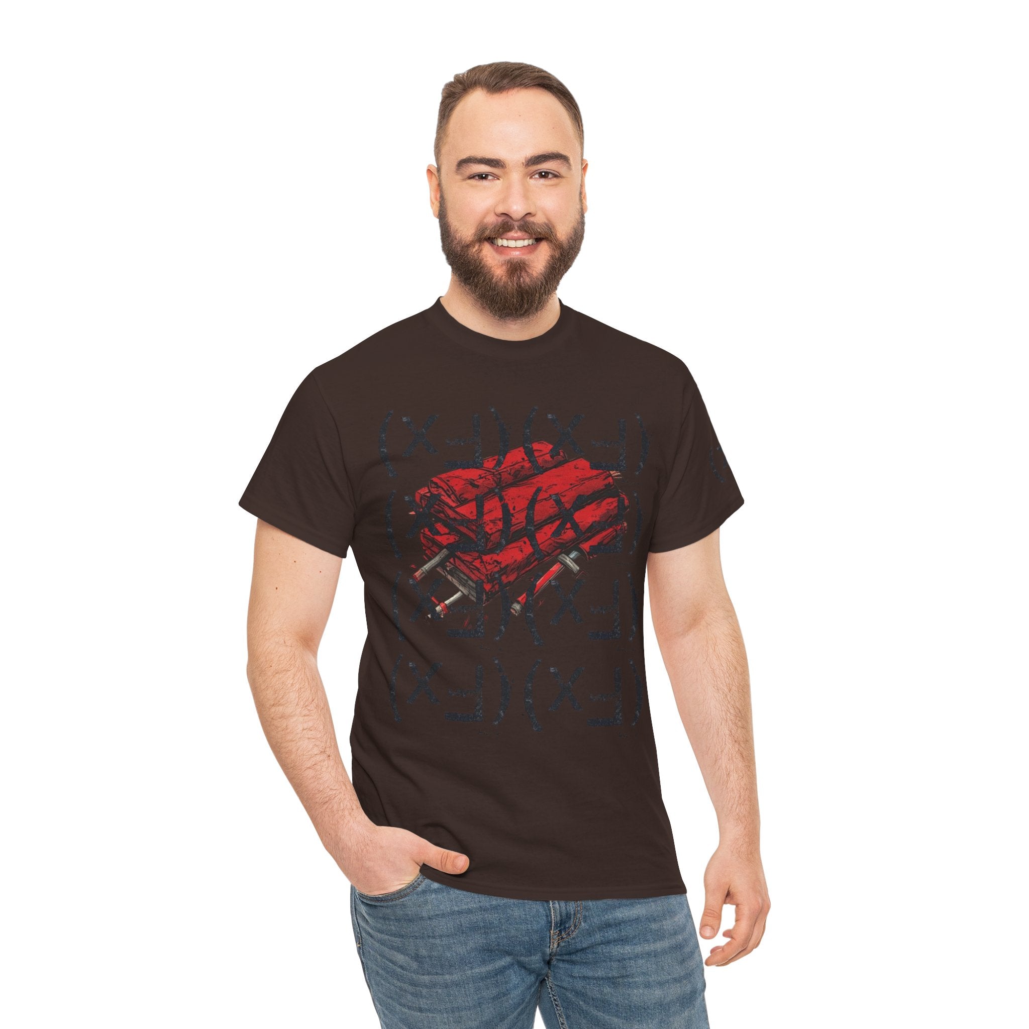 Happy Dynamite Tee — "Cue the Music" Expressive Graphic T-Shirt Unisex