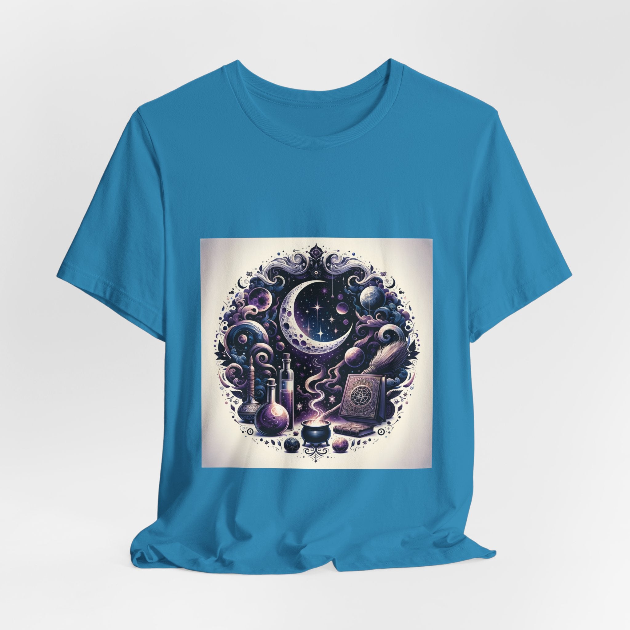 Witchy Vibes Crescent Moon T-Shirt Unisex