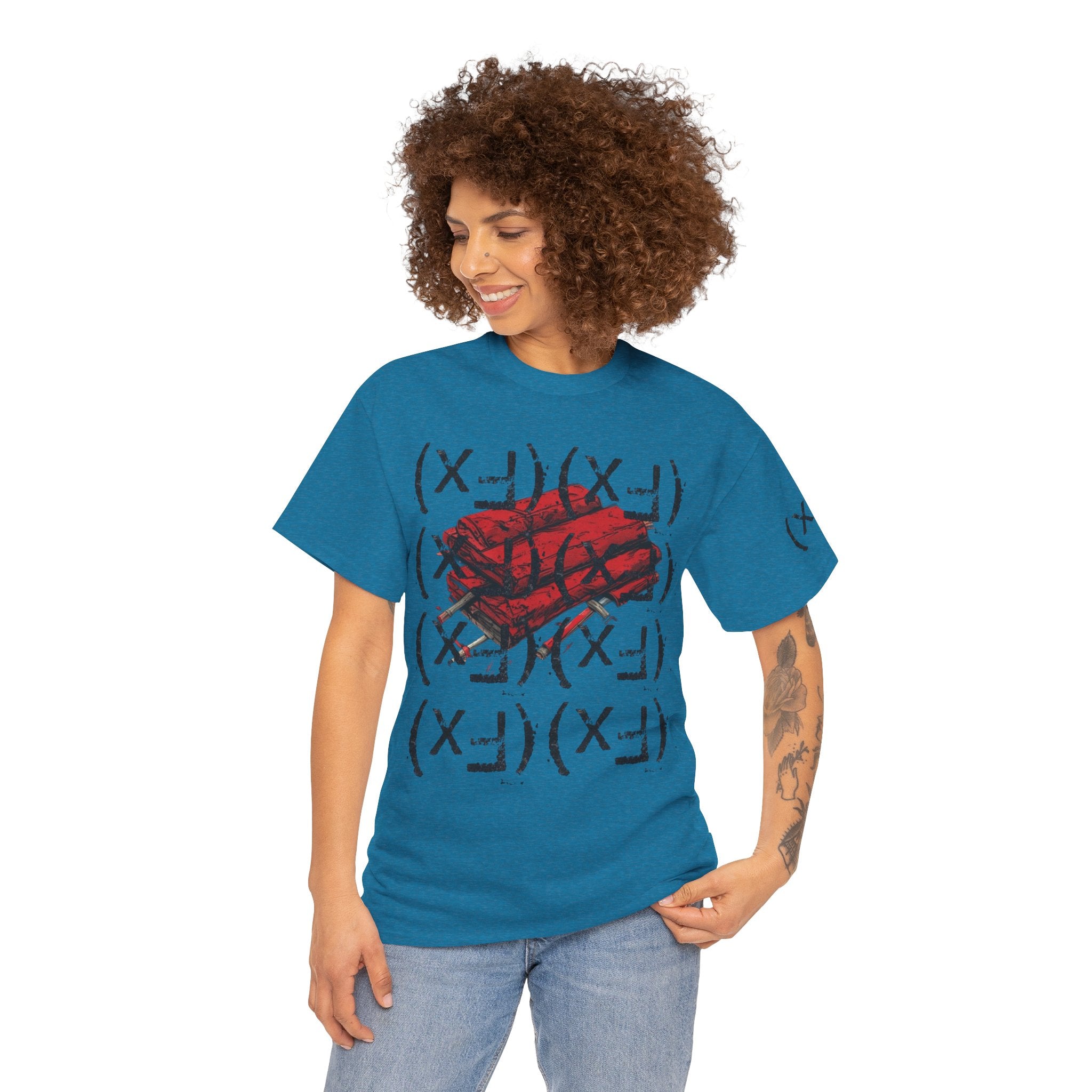 Happy Dynamite Tee — "Cue the Music" Expressive Graphic T-Shirt Unisex