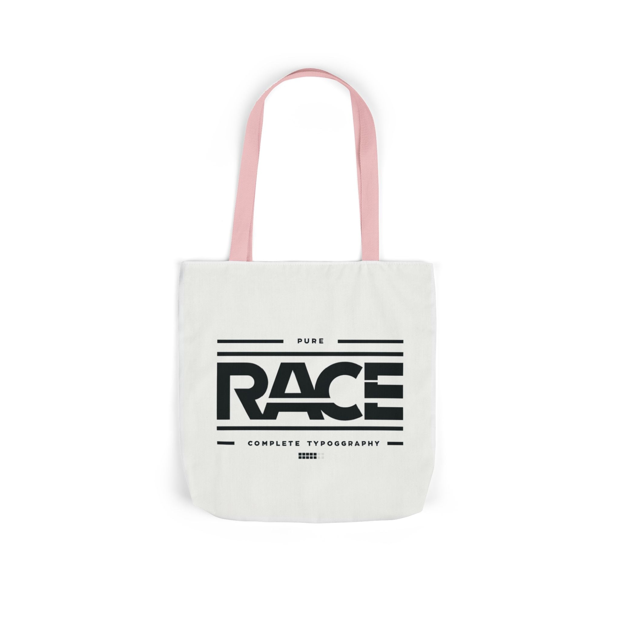 Minimalist Racing Themed Tote Bag