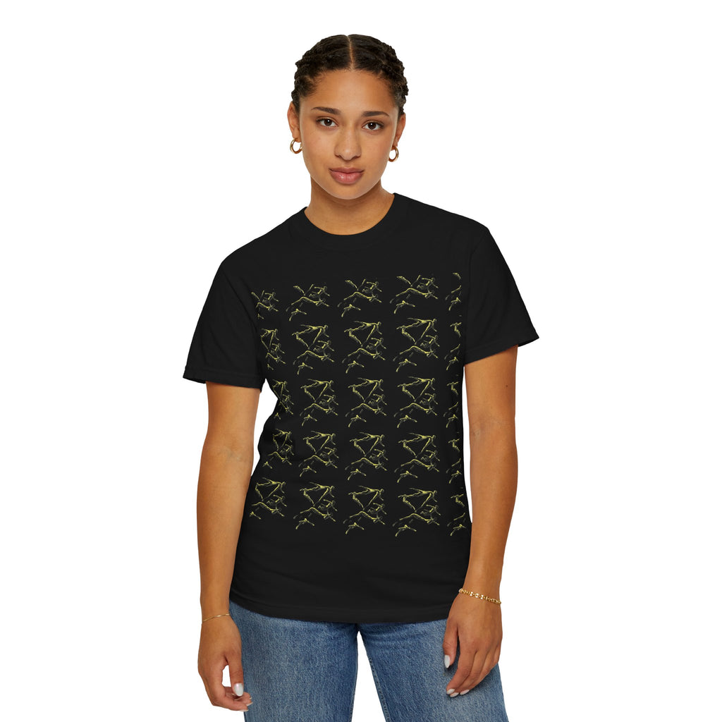 Swimmer Flying T-Shirt — Surreal Swimscape Graphic Tee Unisex