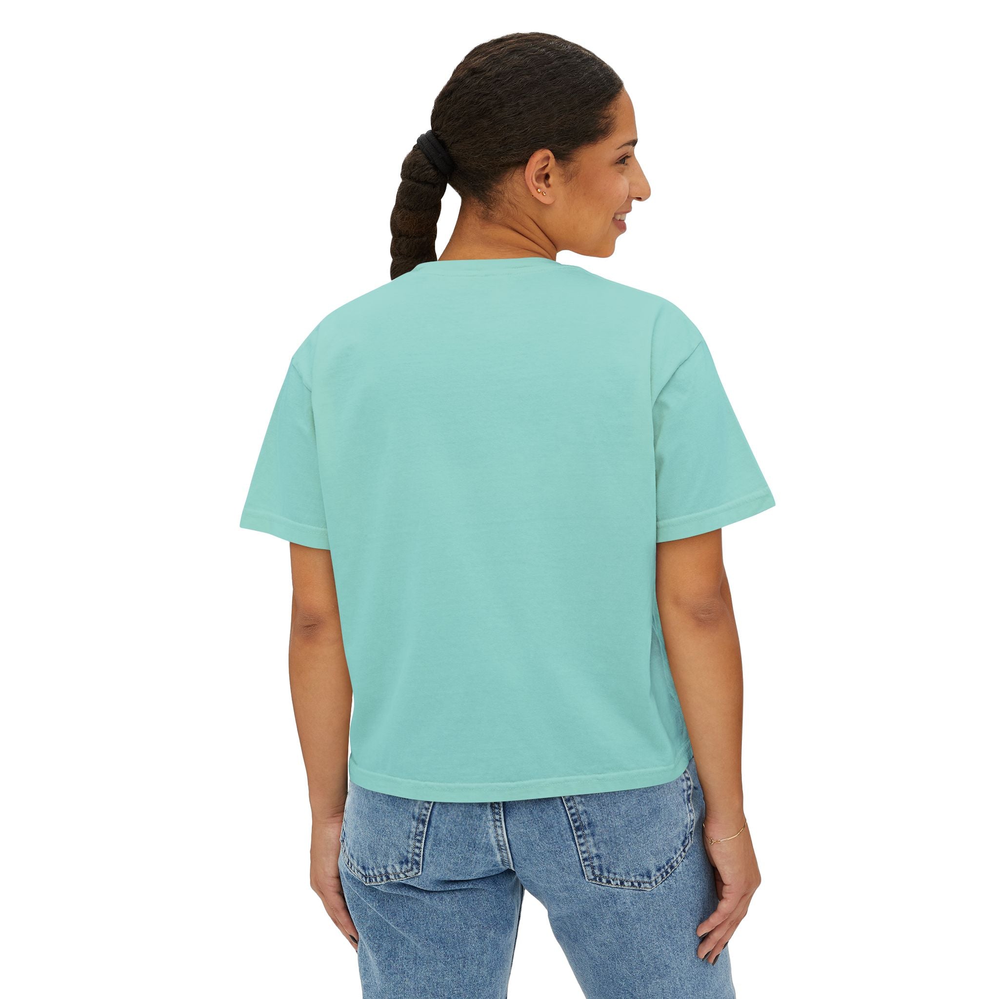 Mom University Boxy Tee Unisex